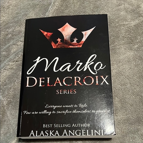 Alaska Angelini Marko Delacroix Series Book - Picture 1 of 2